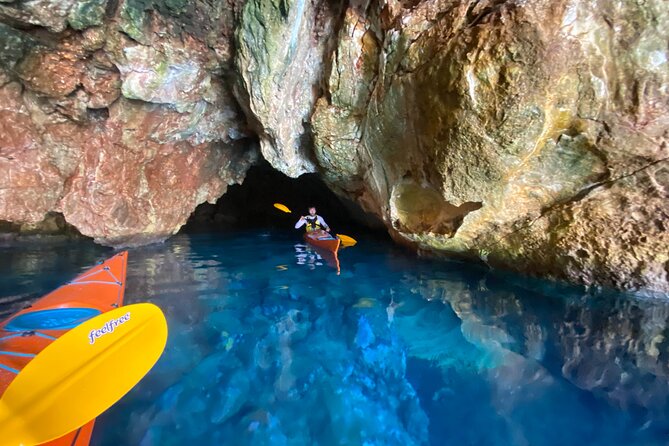 Naxos: Rhina Cave Sea Kayaking Tour - Kayaking distance and duration: what the 4.5 hours really feels like