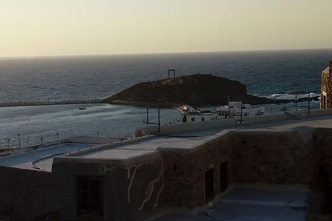 Naxos Sunset City Walk - Venetian Castle views: where Naxos town clicks into place