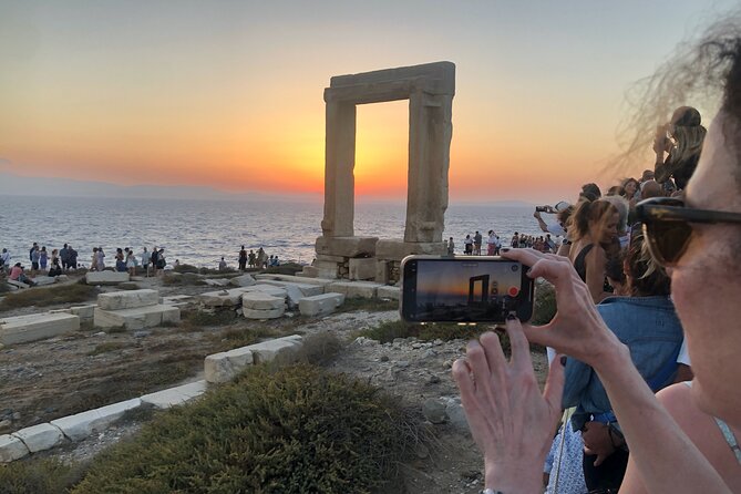 Naxos Town Sunset Walk - Key points