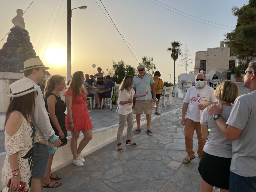 Naxos: Wine and Mythology Sunset Tour - Dionysus wine tasting in a Venetian cellar, with cheese and liquor