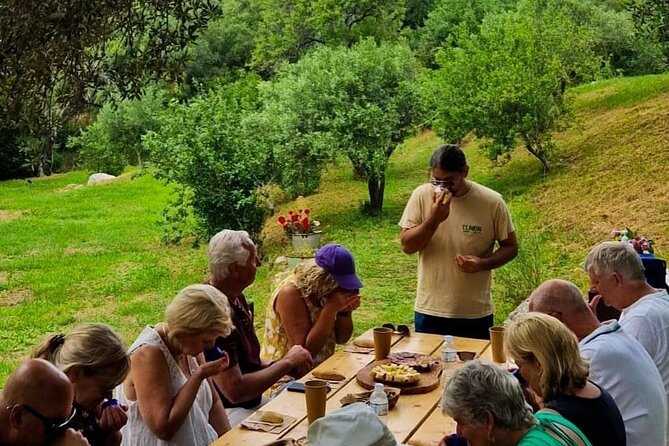 North Corfu Olive Tour With Olive oil Tasting & Meze - Stop 4: Organic Olive Oil Tasting in a Private Setting, Then Meze