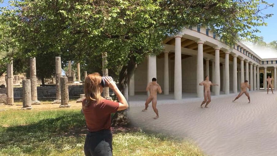 Olympia: Tour with Virtual Reality and Audio - Why VR works so well at Ancient Olympia