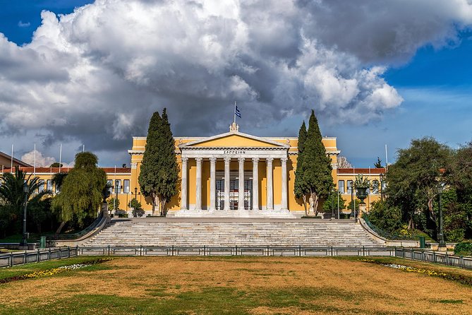 Olympic Games Small-Group Workout and Race in Athens - Zappeion Conference & Exhibition Center, the Modern Olympics Backdrop