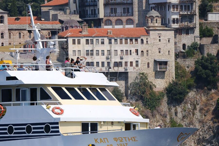 Ouranoupoli: Mount Athos Cruise with Ammouliani Island Visit - Monasteries You’ll Learn, From Dochiariou to Saint Pavlou