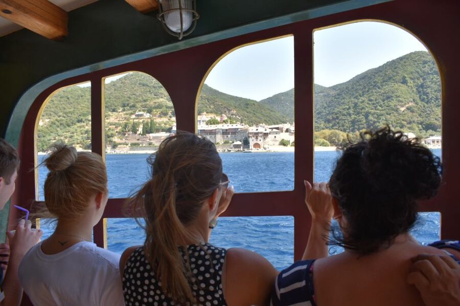 Ouranoupoli: Mount Athos Peninsula Sightseeing Cruise - What the 3-hour cruise feels like on the water