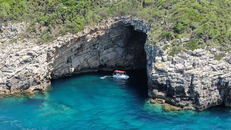 Paleokastritsa: Paradise, Yali Beach, & Blue Caves Boat Tour - Sea Caves: Three Stops, One Big Reason to Choose a Boat
