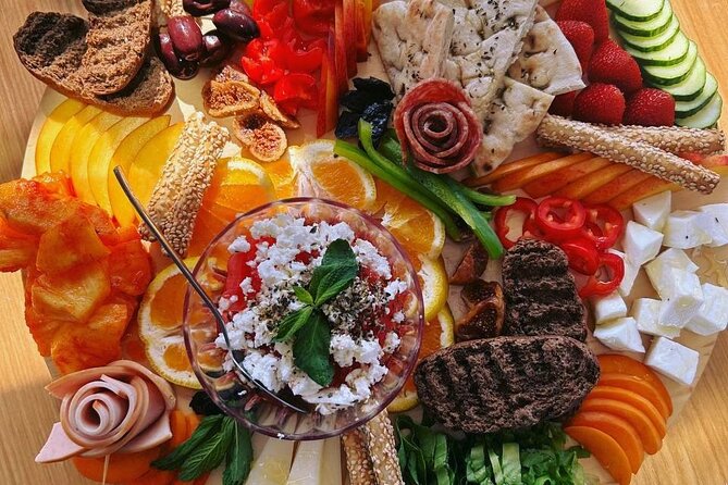Panormo: Luxury Catamaran Cruise with Lunch & Open Bar - Lunch on a catamaran: Mediterranean food that feels local