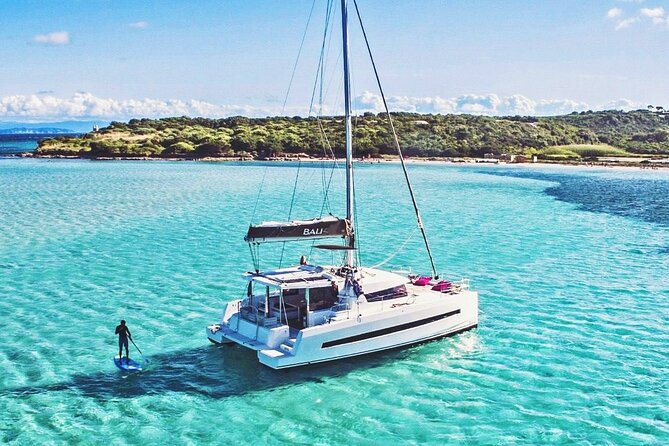 Panormo: Luxury Catamaran Cruise with Lunch & Open Bar - Morning welcome: espresso, detox water, and a breakfast bowl