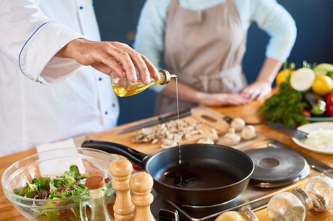 Paros: Cooking Class with Greek Meal & Wine - The full flow in the kitchen: aprons, stations, and lots of participation