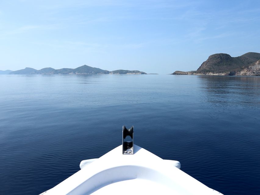 Paros: Full-Day Small Boat Rental with Self-Driving - Your route: Blue Lagoon and Faneromeni, the swim momentum starts early