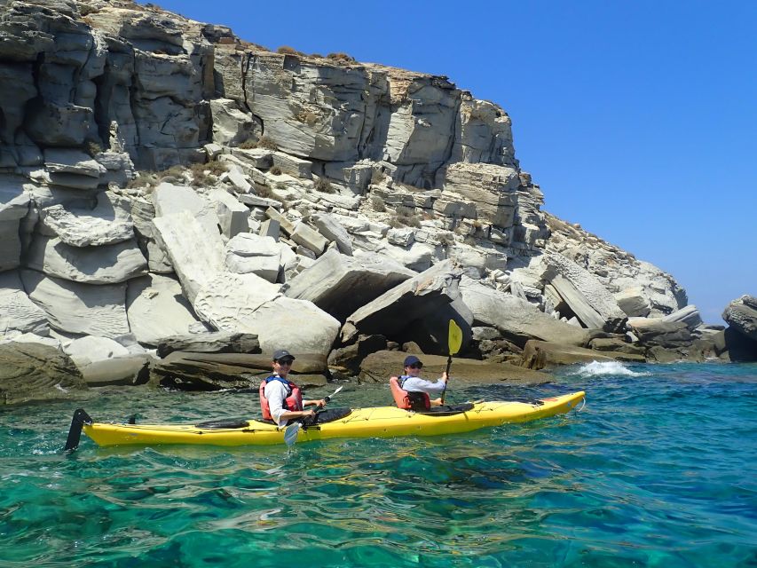 Paros: Sea Kayak Trip with Snorkeling and Snack or Picnic - Longer morning route vs shorter evening version: how to choose