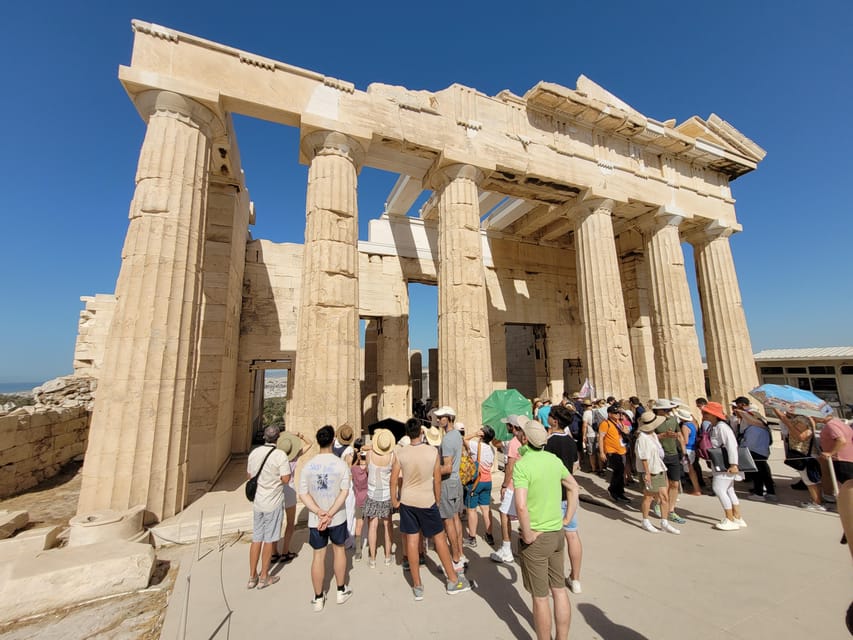 Parthenon & Acropolis Guided Tour in Spanish -Option Tickets - The top-of-hill payoff: 360-degree views and time to photograph