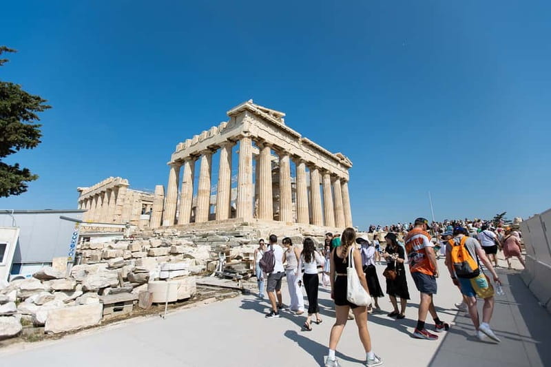 Parthenon & Acropolis Museum with Audio or Live Tour Option - Audio tour versus live guide option, and language choices
