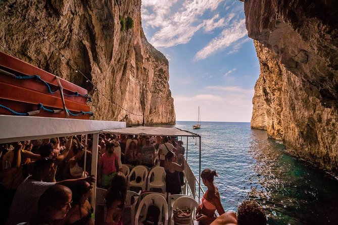 Paxos Antipaxos Blue Caves Cruise from Corfu - Erimitis cliffs, Ortolithos, and Tripitos (Kamara) viewpoints