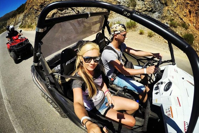 Polaris Buggy 4-Hour Safari from Rethymno Town - The 4-hour route: Mt. Maroulas, Potami Dam coffee, Prassies snacks