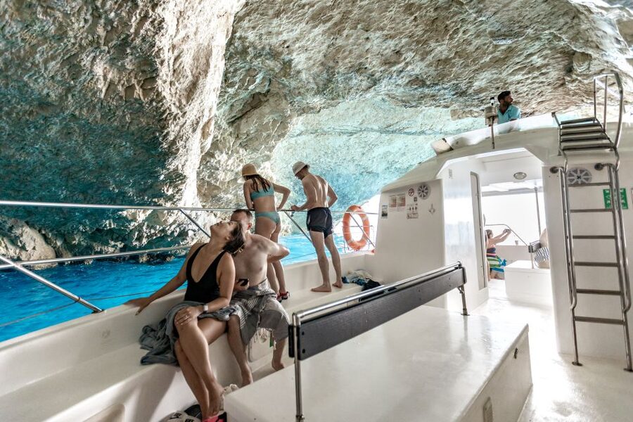 Porto Vromi: Navagio Shipwreck Beach & Blue Caves by Boat - Porto Steniti and the caves: giant cliffs, photo angles, and calm moments