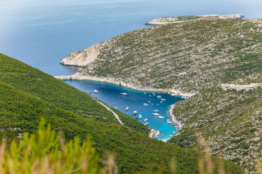 Porto Vromi: Navagio Shipwreck Beach & Blue Caves by Boat - Navagio Shipwreck Beach: MV Panagiotis and the photo cove