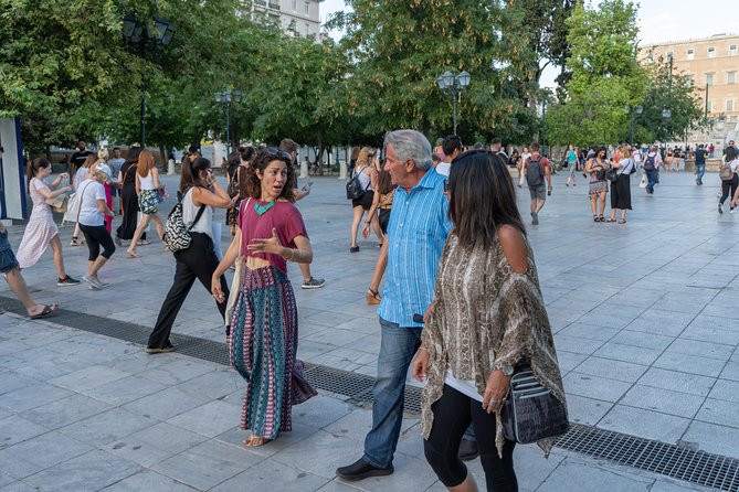 Private Athens By Night Food Tour & Wine Tasting of 5 Varieties - Monastiraki stop for souvlaki: the street-food classic done right