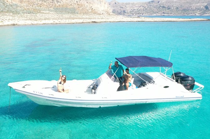 Private Boat Trip Kissamos Balos (price per group - up to 10 people) - Boat Comfort and Group Size That Keeps the Day Feeling Personal