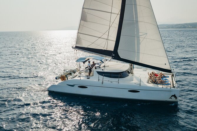 Private CATAMARAN daytrip - Lindos/ Rhodos with Lunch and drinks - Private catamaran daytrip value: what you pay for and what you get