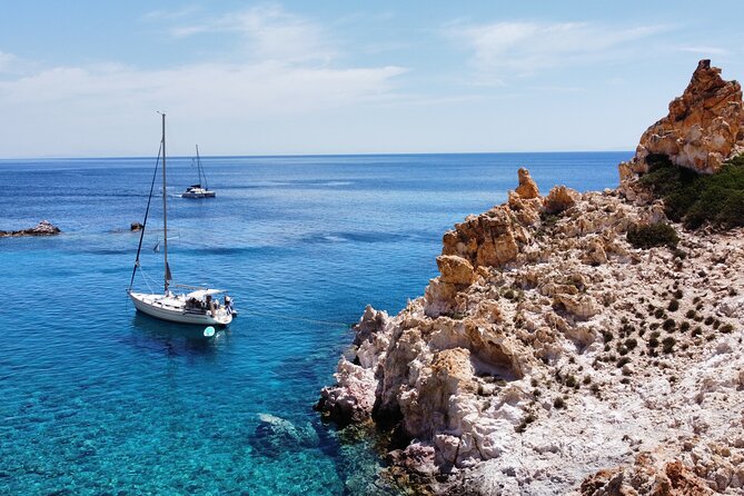 Private Daily Sailing Cruise to Discover the Highlights of Milos - Stop 4: Kalogries Beach, the Sea-Only Coast That Changes the Feel of the Day