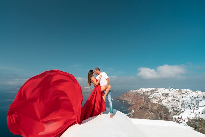 Private Flying Dress Photoshoot in Santorini - Photo Delivery: What You Get, When You Get It