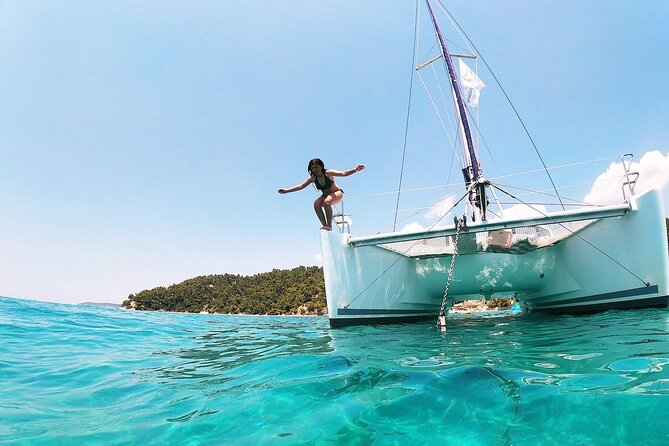 Private Half Day cruise on Catamaran in Corfu - The crew experience: why Dina and Vasili get named