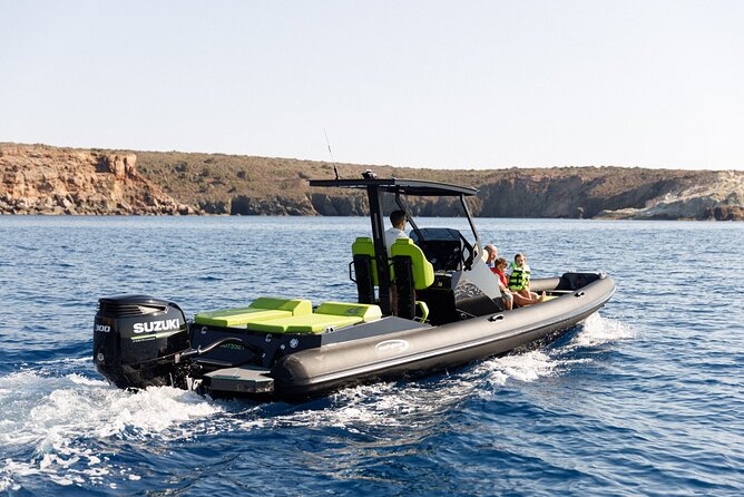 Private Luxury Boat Tour to Kimolos & Poliegos - Stop 1: Goupa Kara on Kimolos, with fishing villages by the shore