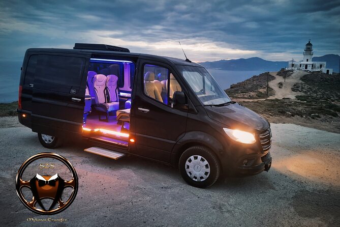 Private Luxury Transfer up to 11 Passengers - What You Actually Get: One-Way Private Transfer Across Mykonos