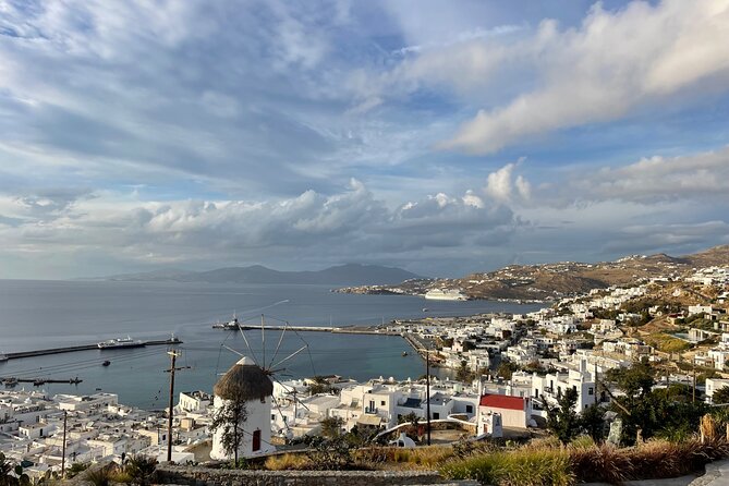Private Mykonos Tour Tailor-Made | Choice of the guest - The Opening Drive Through Mykonos Town (No Stops, Then Photos Later)
