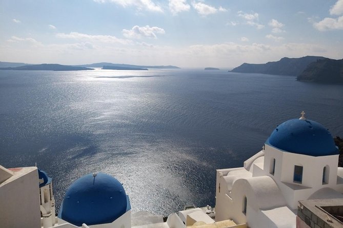Private Overview of Santorini: Full-Day Customizable Experience! - Pickup, ports, and the cruise ship cable car reality