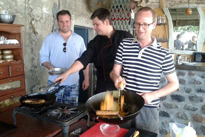 Private Santorini Cooking Class & Wine Tasting Tour - What You Cook: Greek Classics, Tomato Fritters, and Vinsanto Sauce