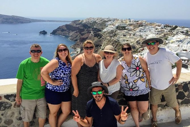 Private Santorini Full-Day Guided Sightseeing Tour - Venetsanos Winery tasting with sea and volcano views