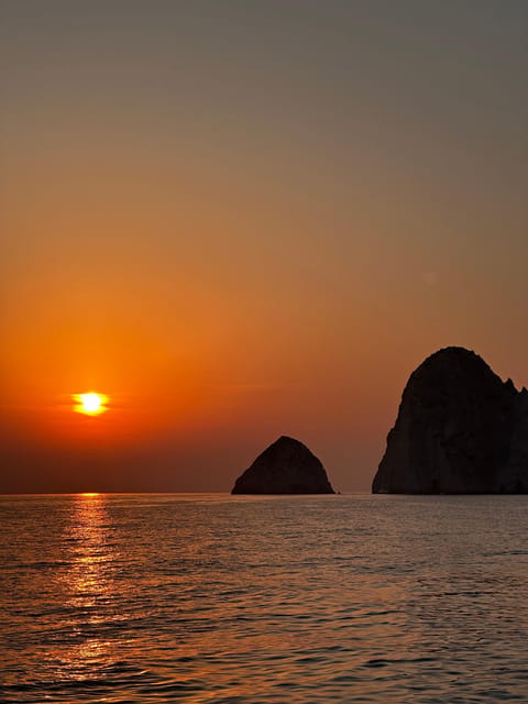 Private Sunset Cruise at Mizithres - Laganas Beach Sightseeing and the Smooth Return