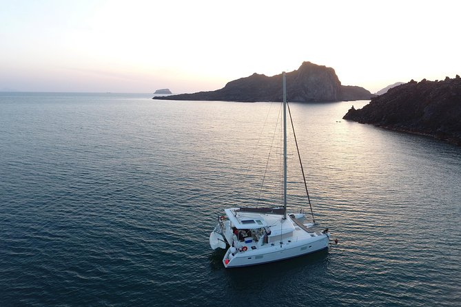 Private Sunset Cruise with Full Greek Dinner - Past the volcano to Palia Kammeni hot springs