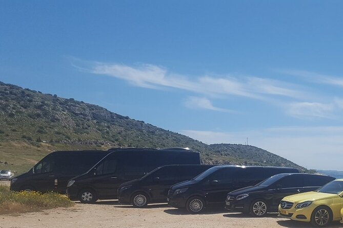 Private Transfer from Piraeus Port to Athens Airport - Onboard WiFi and bottled water, small perks with big value