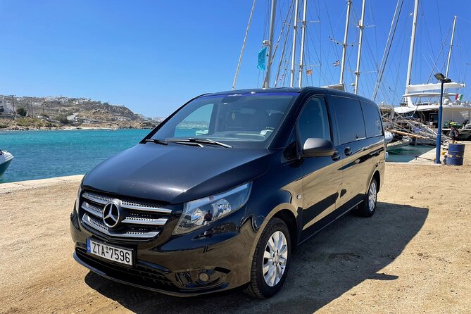 Private Transfer Service All Around Mykonos Island - 1 WAY - Flexibility in motion: supermarket stops and short detours