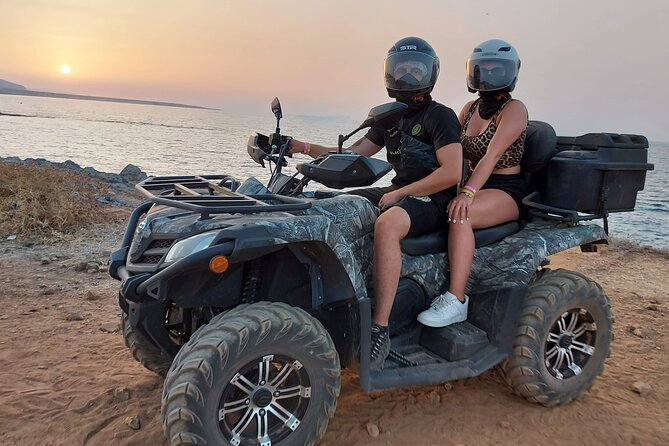 Quad Safari Off-Road Evening Tour - The Lyrakis Family Olive Oil Factory Stop and Tasting