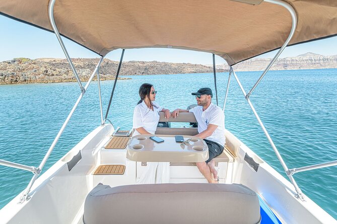 Rent a Boat in Santorini with Free License - Snorkeling time without the hassle: how to make it work