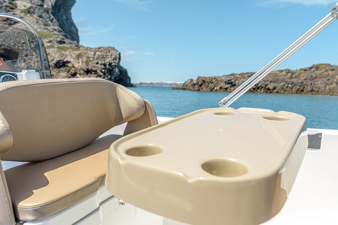 Rent a Boat in Santorini with Free License - Weather is the wildcard: when you might need extra help