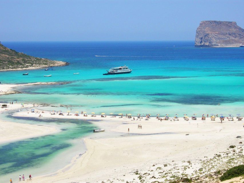 Rethymno: Gramvousa & Balos Lagoon Day Trip with Boat Ticket - Kissamos port and the boat ride to Gramvousa