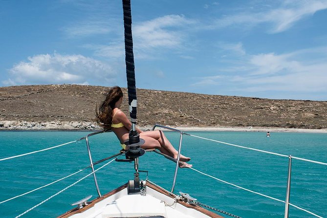 Rhenia island - Small group Sailing adventure (up to 8 guests) - A Half-Day Sail From Mykonos With a Real Island Feel