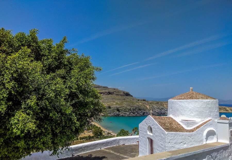 Rhodes: Acropolis of Lindos Entry Ticket with Audio Guide - Temple of Athena Lindia: The Main Landmark Your Audio Focuses On