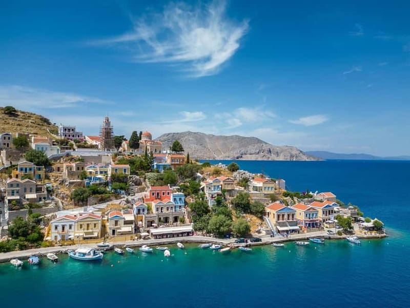 Rhodes: Afternoon trip to Symi Island with Sunset - Mandraki Harbour, then off to Symi fast
