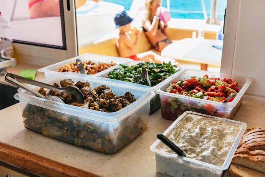 Rhodes: All-Inclusive Catamaran Cruise with Lunch and Drinks - Anthony Quinn Bay: The First Big Swim (About 1 Hour)