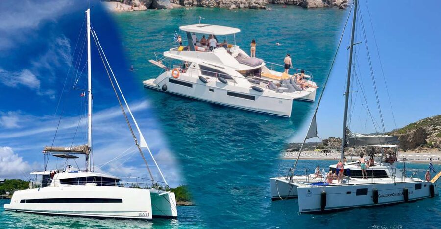 Rhodes: All-Inclusive Catamaran Cruise with Lunch and Drinks - Lunch on Board: Greek Buffet Comfort Without the Detour