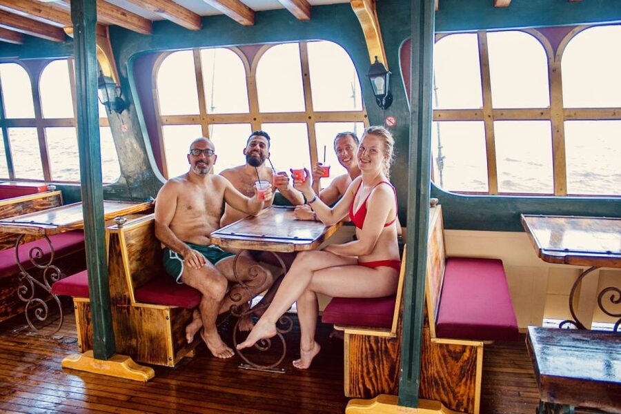 Rhodes: All Inclusive Day Cruise with BBQ & Unlimited Drinks - Food on This Cruise: More Than Just a Greek BBQ Lunch