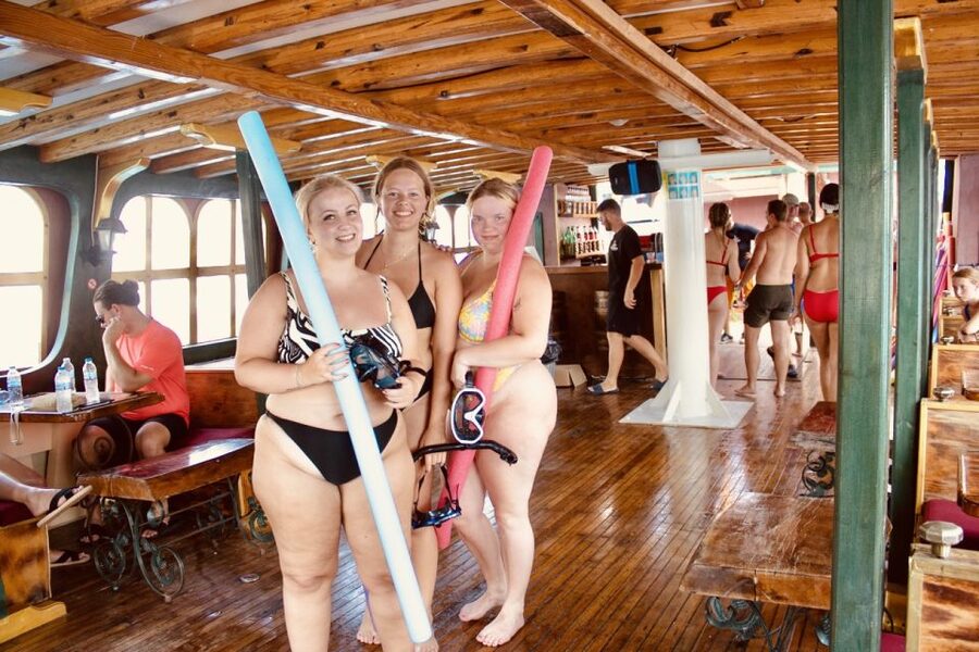 Rhodes: All Inclusive Day Cruise with BBQ & Unlimited Drinks - The Bean Bag Upgrade and the Shade Strategy