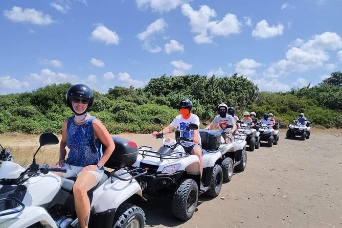 Rhodes ATV Quad Adventure Guided Tour 2 or 1 person on 1 Quad - South Rhodes by ATV, not by tour bus