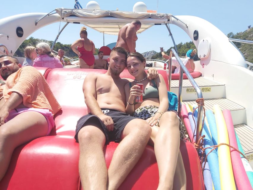 Rhodes: Beach Cruise with Swimming, Meal, & Unlimited Drinks - Anthony Quinn Bay: Views, Water Time, and the Lunch Stop